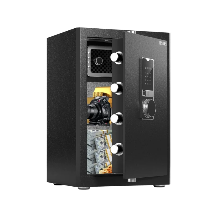 HSDYS Deluxe Biometric Fingerprint Safe Box