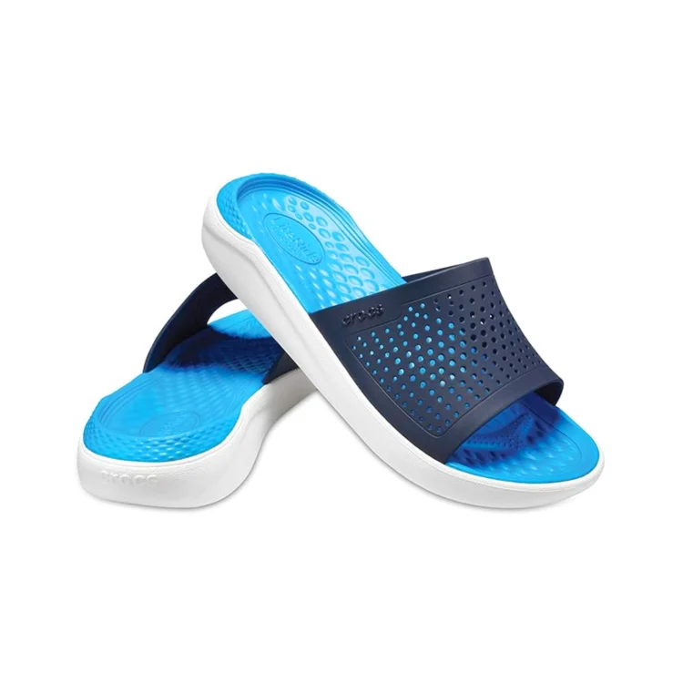 Crocs LiteRide Sandal navy white