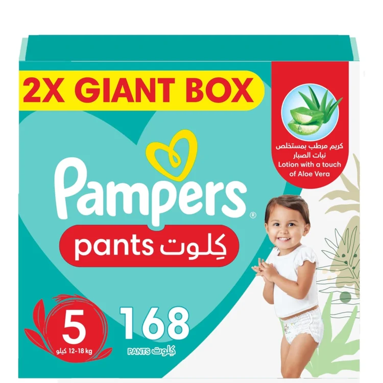 168 Pampers Baby-Dry Pants Diapers