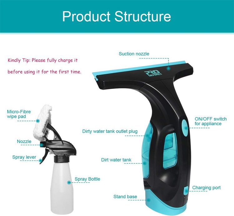 Window Vac, Prostormer Cordless 7