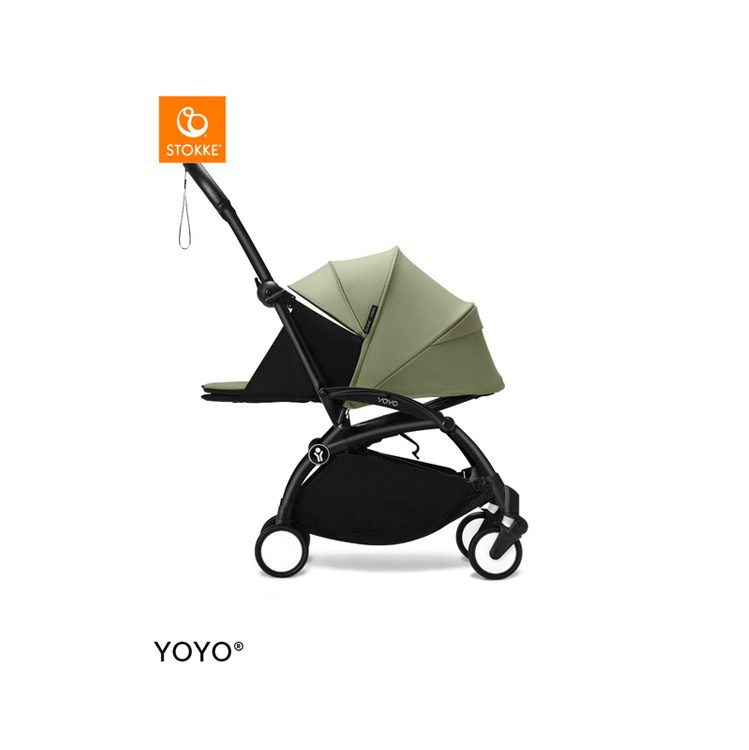 Stokke® YOYO® 0+ Newborn Pack in Olive – Compact, Cozy & Travel-Ready
